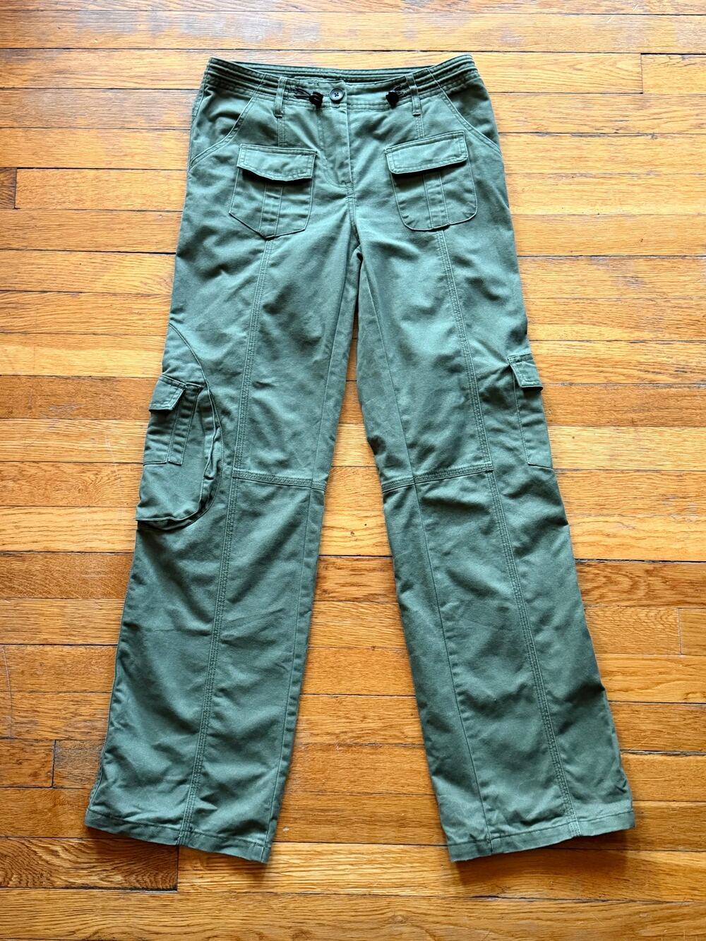 BRANDY MELVILLE 'Kim Cargo Pants' | Green sz S (28w)